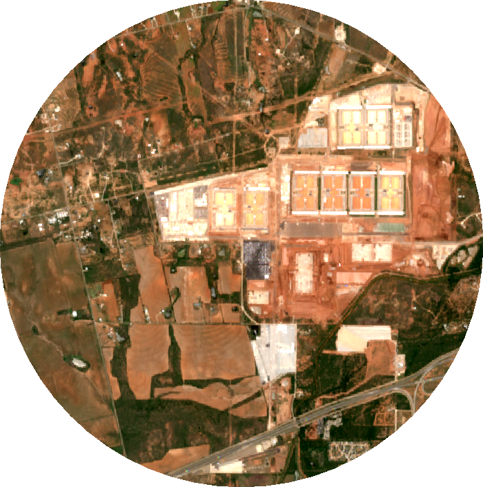 Stargate 1 data center campus, Abilene, Texas, June 2026